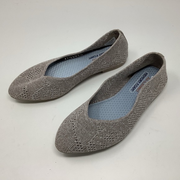 Skechers Cleo-Knitty City Flat Shoes - Picture 6 of 7